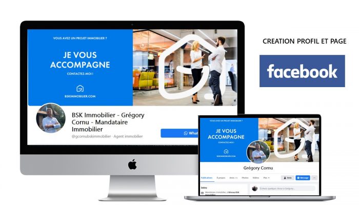Pages Facebook BSK immobilier